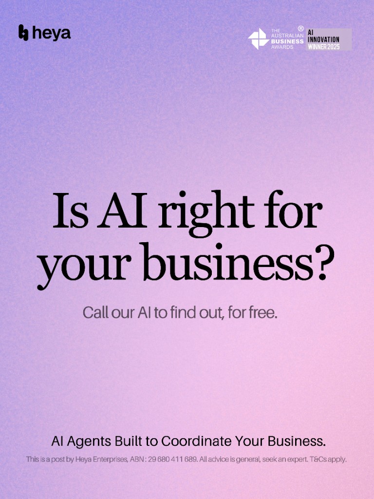 Heya — You do the legal work. Warm